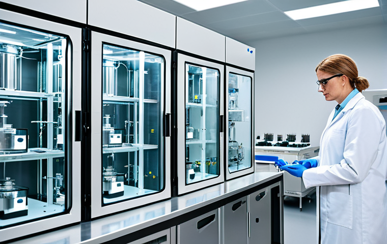**

"A modern biomanufacturing facility in Germany, showcasing bioreactors and laboratory equipment. Scientists in lab coats are monitoring the processes. Focus on the technology and innovation. Safe for work, appropriate content, fully clothed, professional, perfect anatomy, natural proportions, high quality."

**